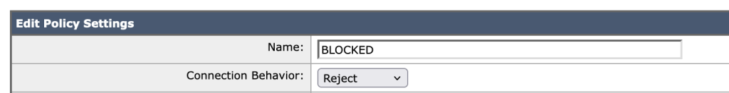 mail flow policy blocked